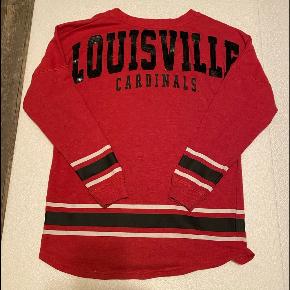 Louisville cardinals bling long sleeve shirt.